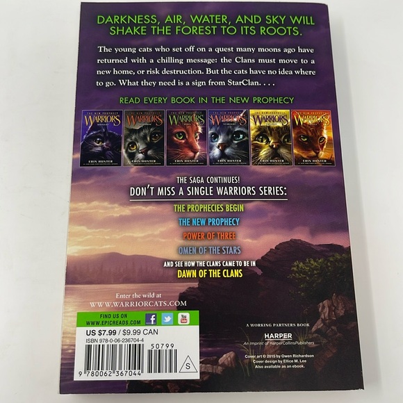 3/$15 WARRIORS: Dawn. Book 3 in the New Prophecy Series - Picture 2 of 5